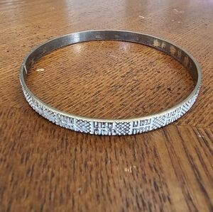 Vintage Tribal Style Hoop Bracelet